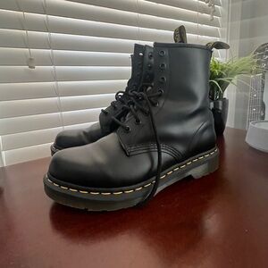 Black Dr. Marten boots